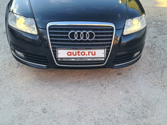2010 Audi A6 III (C6) Рестайлинг, чёрный, 1250000 рублей - вид 1