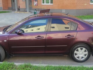 2007 Mazda 3 I (BK) Рестайлинг, красный, 430000 рублей, вид 4