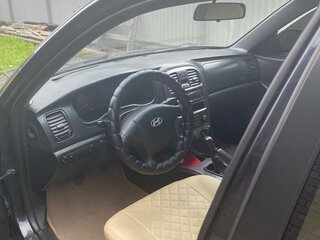 2008 Hyundai Sonata ТагАЗ IV (EF) Рестайлинг, чёрный, 600000 рублей, вид 4