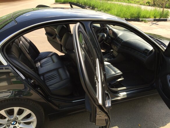 2004 BMW 3 серии 325i IV (E46) Рестайлинг, чёрный - вид 6