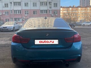 2017 BMW 4 серии 420i xDrive F32/F33/F36 Рестайлинг, синий, 2650000 рублей, вид 4