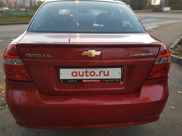 2010 Chevrolet Aveo I Рестайлинг, пурпурный - вид 6
