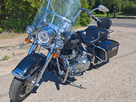 2005 Harley-Davidson Road King, чёрный, 900000 рублей, вид 1