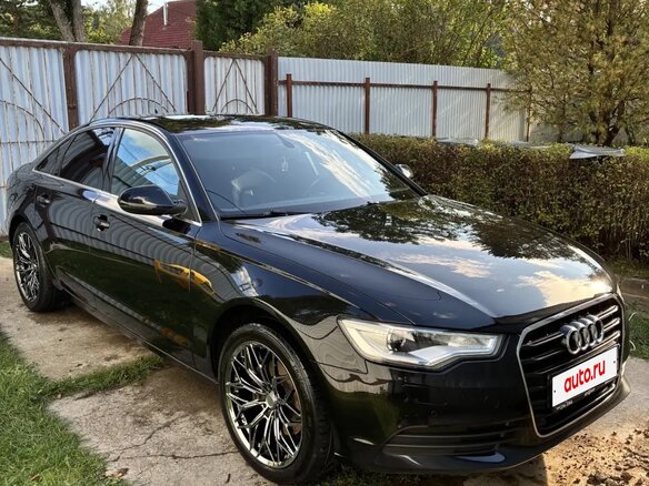 2014 Audi A6 IV (C7), чёрный, 1650000 рублей - вид 6