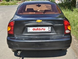 2007 Chevrolet Lanos I, чёрный, 180000 рублей, вид 4