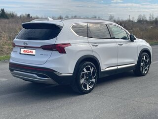 2021 Hyundai Santa Fe IV Рестайлинг, белый, 3490000 рублей, вид 3