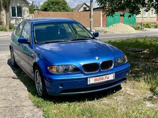 2003 BMW 3 серии 318i IV (E46) Рестайлинг, синий, 575000 рублей, вид 3