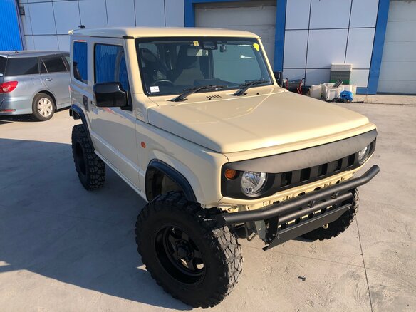 2019 Suzuki Jimny Kei car IV, бежевый - вид 3