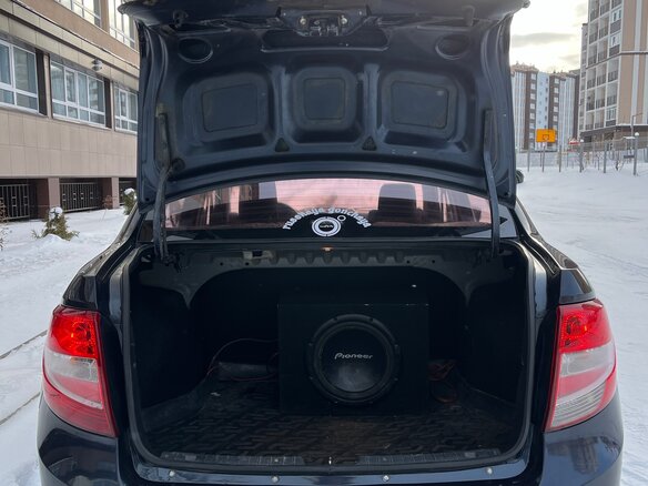 2012 Lada (ВАЗ) Granta I, серый, 510000 рублей - вид 19