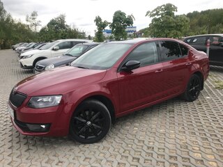 2017 Skoda Octavia III (A7), красный, 1850000 рублей, вид 4