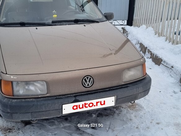 1989 Volkswagen Passat B3, коричневый, 230000 рублей