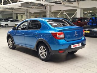 2019 Renault Logan Stepway II Рестайлинг, синий, 910000 рублей, вид 5