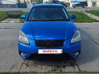 2010 Kia Rio II Рестайлинг, синий, 600000 рублей, вид 2