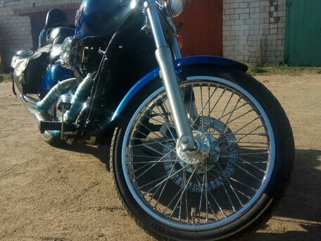 2002 Kawasaki VN800 Vulcan, синий, 273336 рублей, вид 4