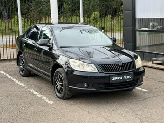 2010 Skoda Octavia II (A5) Рестайлинг, чёрный, 759000 рублей, вид 1