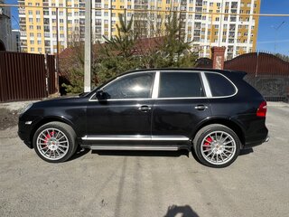 2007 Porsche Cayenne Turbo I Рестайлинг (957), чёрный, 2600000 рублей, вид 4