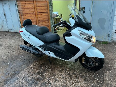 2012 Sym Maxsym 400, белый, 350000 рублей, вид 5