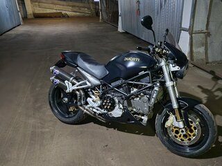 2003 Ducati Monster S4, чёрный, 600000 рублей, вид 2