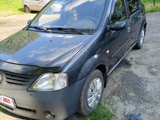 2007 Renault Logan I, серый, 215000 рублей, вид 1