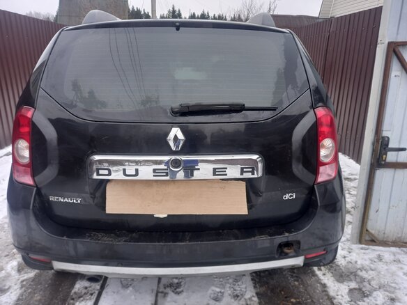 2012 Renault Duster I, чёрный, 700000 рублей - вид 2