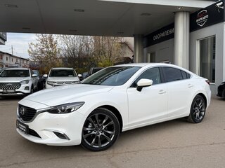 2016 Mazda 6 III (GJ) Рестайлинг, белый, 1730000 рублей, вид 1