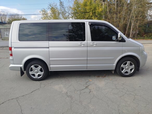 2006 Volkswagen Multivan T5, серебристый - вид 4