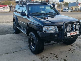 2008 Nissan Patrol V (Y61) Рестайлинг, чёрный, 3500000 рублей, вид 1