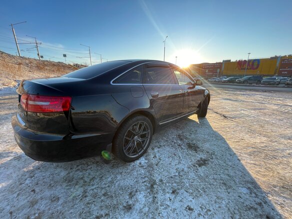2010 Audi A6 III (C6) Рестайлинг, чёрный, 1300000 рублей - вид 2