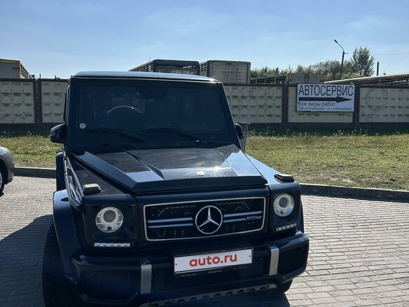 2015 Mercedes-Benz G-Класс AMG 63 AMG I (W463) Рестайлинг 2, чёрный, 4400000 рублей - вид 12