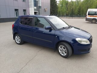 2011 Skoda Fabia II Рестайлинг, синий, 520000 рублей, вид 5