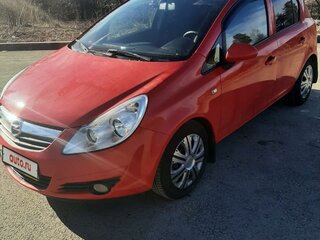 2008 Opel Corsa D, красный, 590000 рублей, вид 1