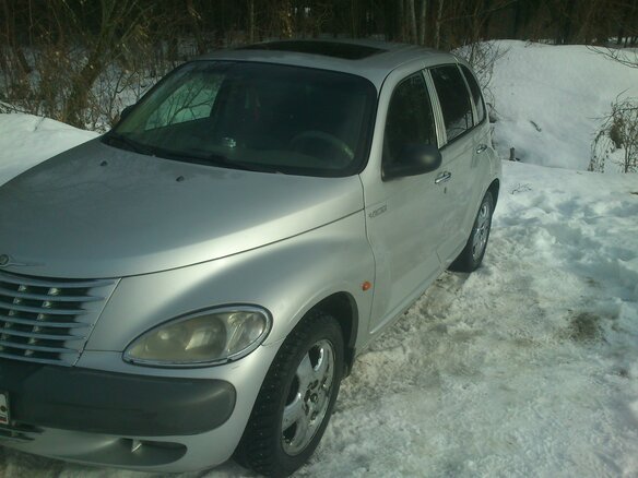 2001 Chrysler PT Cruiser, серебристый - вид 17