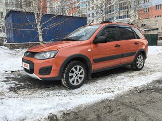 2017 Lada (ВАЗ) Kalina II, оранжевый, 720000 рублей, вид 1