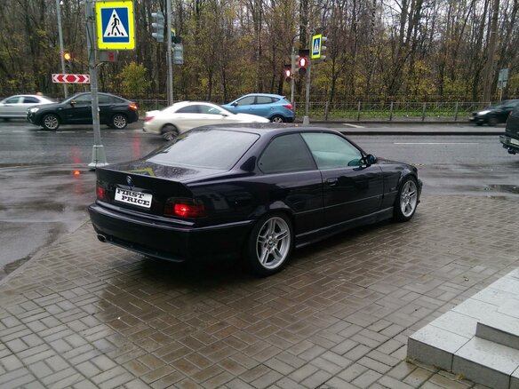 1996 BMW 3 серии 328i III (E36), фиолетовый - вид 5