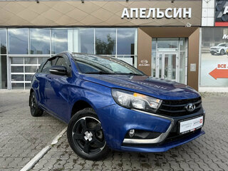 2021 Lada (ВАЗ) Vesta SW I, синий, 990058 рублей, вид 1