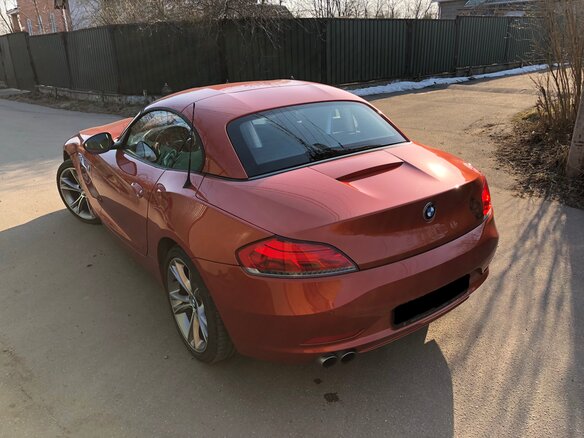 2013 BMW Z4 20i II (E89) Рестайлинг, оранжевый - вид 7