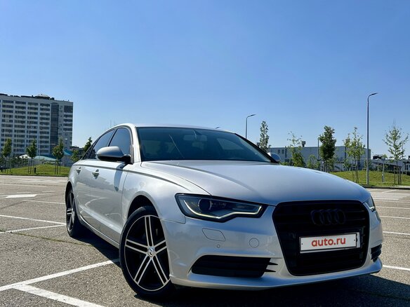 2014 Audi A6 IV (C7), серебристый, 1890000 рублей - вид 13