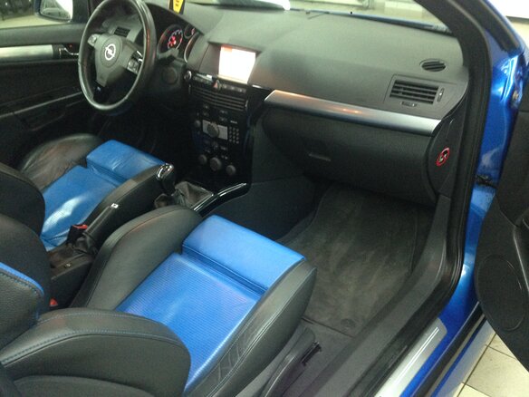 2008 Opel Astra OPC H, голубой - вид 6