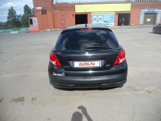 2010 Peugeot 207 I Рестайлинг, чёрный, 550000 рублей, вид 3