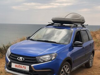2021 Lada (ВАЗ) Granta I Рестайлинг, синий, 750000 рублей, вид 1