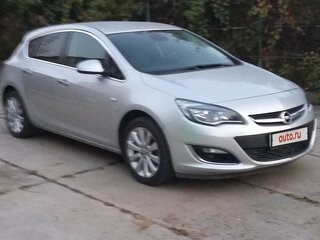 2012 Opel Astra J Рестайлинг, серебристый, 1000000 рублей, вид 3