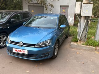 2014 Volkswagen Golf VII, голубой, 1480000 рублей, вид 4