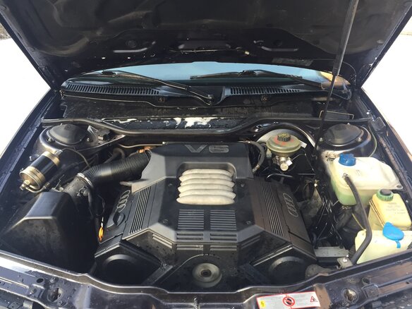 1996 Audi A6 I (C4), синий - вид 6
