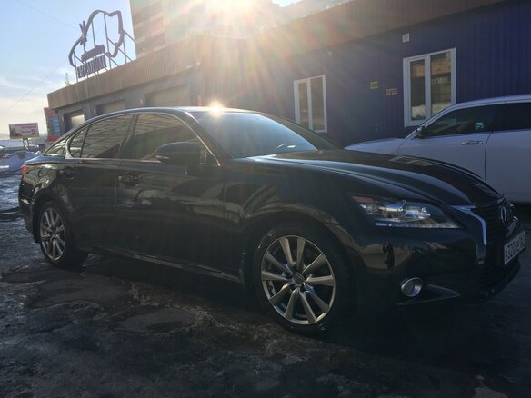 2015 Lexus GS 250 IV, чёрный - вид 2