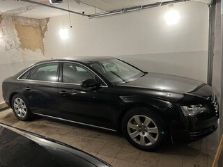 2014 Audi A8 Long III (D4), чёрный, 4200000 рублей, вид 2