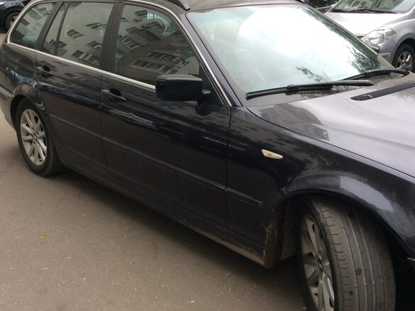2004 BMW 3 серии 316i IV (E46) Рестайлинг, чёрный - вид 5