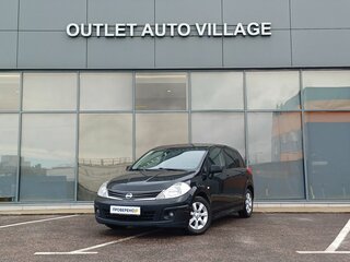 2011 Nissan Tiida I Рестайлинг, чёрный, 565000 рублей, вид 1