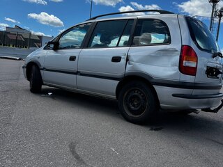 2002 Opel Zafira A, серебристый, 470000 рублей, вид 5