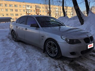 2003 BMW 5 серии 520i V (E60/E61), чёрный, 1200000 рублей, вид 5