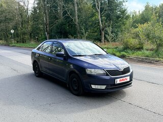 2014 Skoda Rapid I, синий, 660000 рублей, вид 4